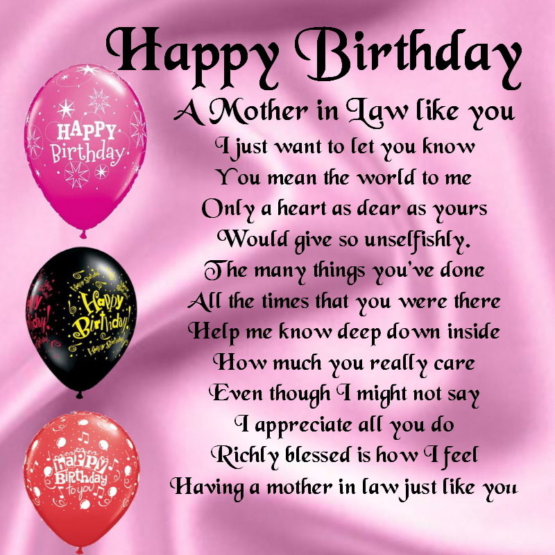 Birthday Wishes For Mother In Law Page 6