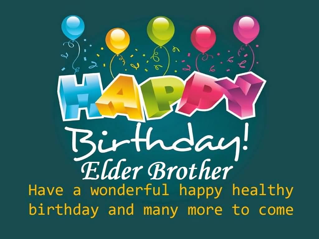 Birthday Wishes For Brother