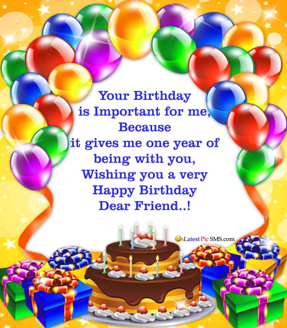  Birthday Wishes For Friend Page 10