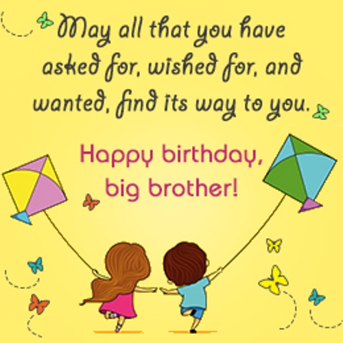 Birthday Wishes For Elder Brother Page 3