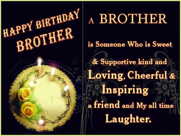 Birthday Wish For Brother