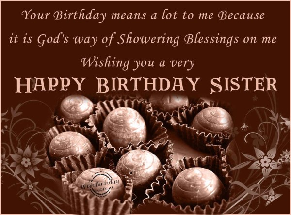 Wish You A Very Happy Birthday Sister-wb2751