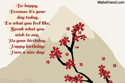 Be Happy..Happy Birthday-wb3604