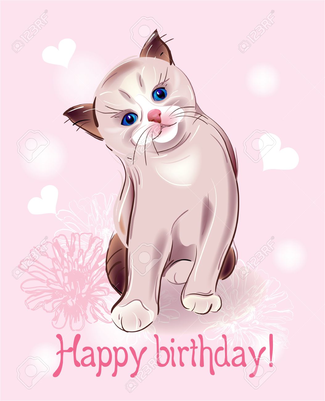 Happy Birthday – Cat Image - Wish Birthday – Birthday Wishes, Pictures ...