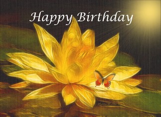 Happy Birthday With Lotus !-wb5713