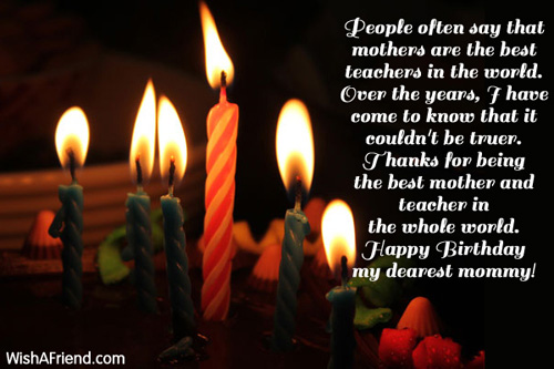 The Best Mother And The Teacher Happy Birthday-wb4031