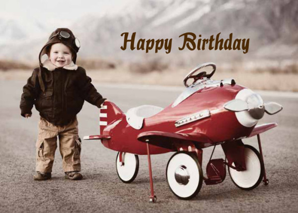 Red Aeroplane – Happy Birthday